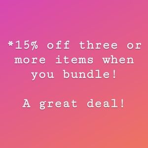 Bundle to Save MORE!